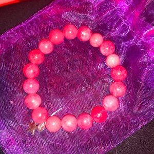 natural PiNk JaDe beads